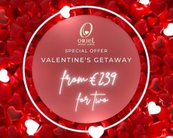 1 or 2 Nights B&B for 2 with a 5 Course Gourmet Valentines Meal